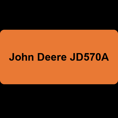 John Deere JD570A